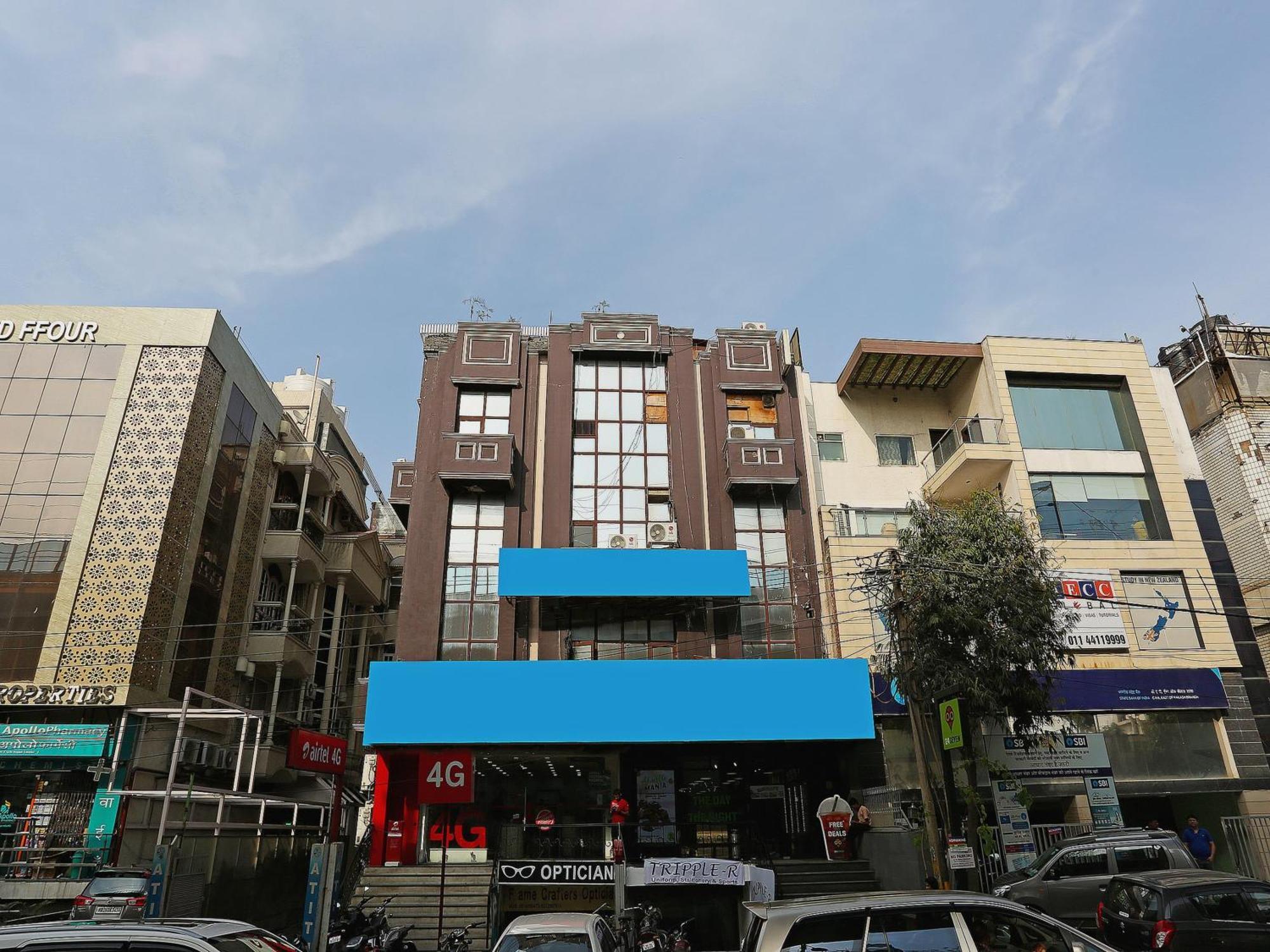 Oyo Flagship Hotel F Five Nueva Delhi Exterior foto
